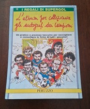 I REGALI DI SUPERGOL- L'ALBUM PER COLLEZIONARE GLI AUTOGRAFI DEI CAMPIONI - 1985