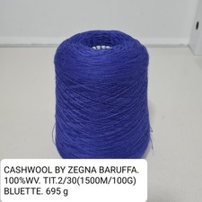 Filato yarn stock lot rocche Cashwool by Zegna Baruffa. 100%  merino.  695 g.