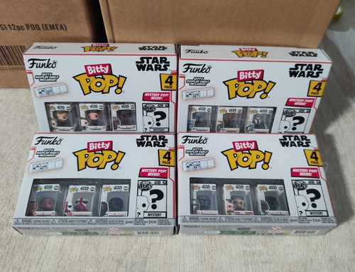 Funko bitty pop star wars - wars, 4