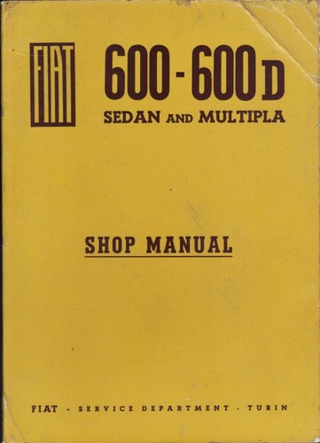 Fiat 600 600d saloon - &, 600d,saloon