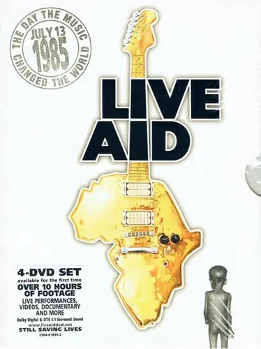 Dvd box band - aid,usa, for