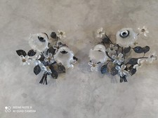 Coppia di lampade per parete