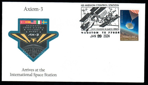 Copertina axiom arriva - axiom-3, alla