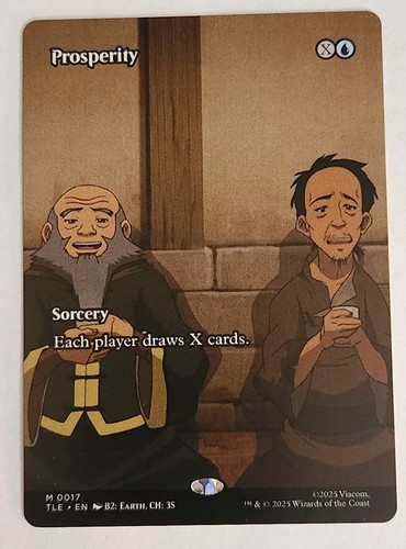 Prosperity borderless mtg tle - prosperity,