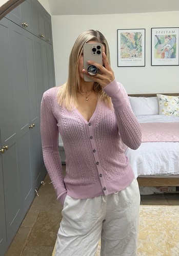 Cardigan maglione zara lilla - maglione,
