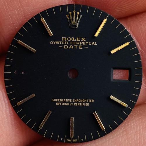 Rolex quadrante nero opaco per