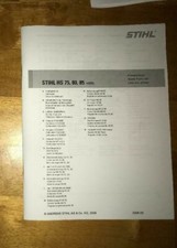 HS 75, 80, 85 Stihl