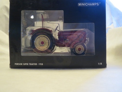 Porsche super trattore rosso - super,