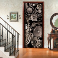 Adesivo 3D Wall Art Legno