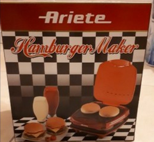 Ariete hamburger maker - ariete,