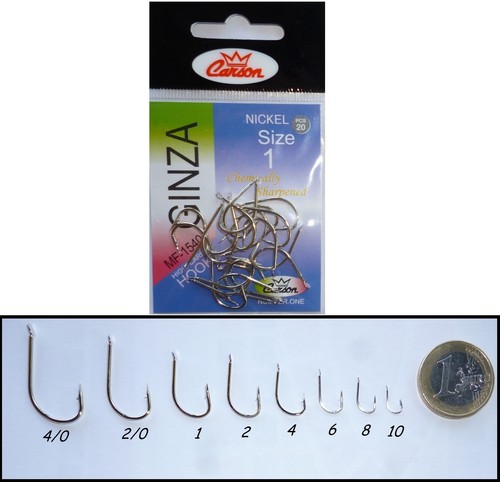 Ami nichelati pesca serie - 20,