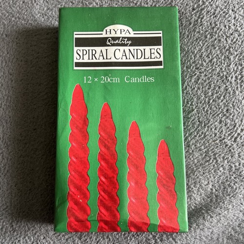 Candele spirale natalizie - candele, hypa