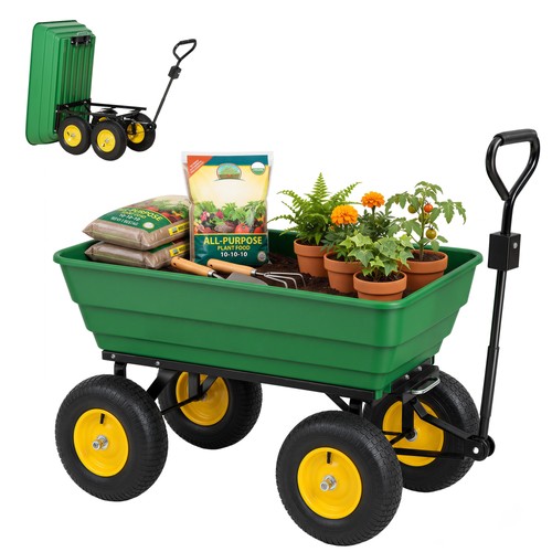 Outsunny carrello giardino - carrello,