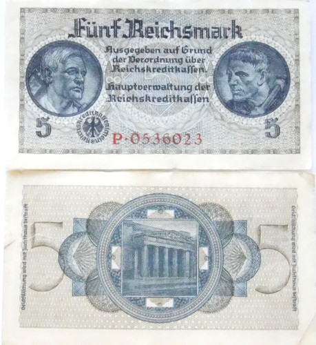 Banconota tedesca reichsmark - tedesca,