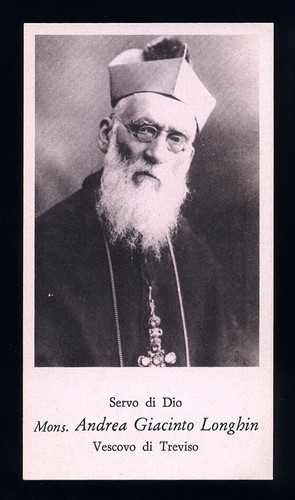 Santino holy card - card, b.