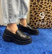 Mocassino donna gold&gold nero