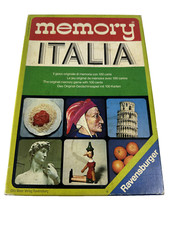 MEMORY ITALIA GIOCO IN SCATOLA RAVENSBURGER 1979 OTTIMO COMPLETO