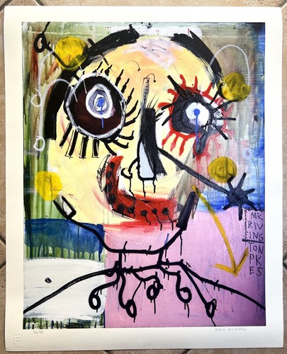 Paul kostabi serigrafia - kostabi,