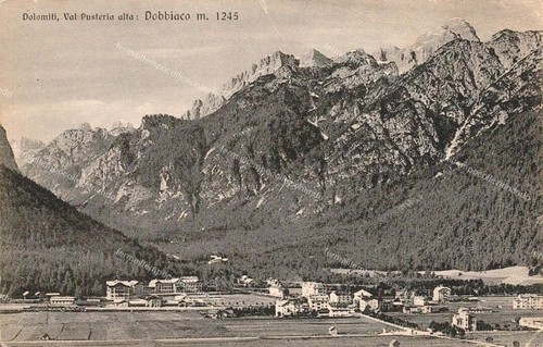 Eq63 cartolina dobbiaco val - cartolina, dobbiaco,val