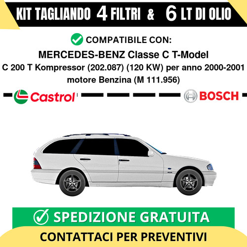 Tagliando per mercedes - per, mercedes-benz