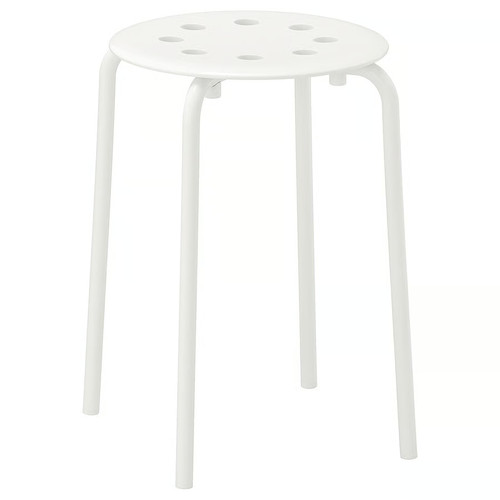 Sgabello ikea marius bianco - ikea,
