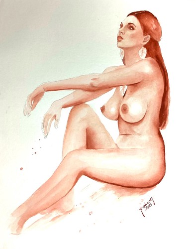 Acquerello originale disegno