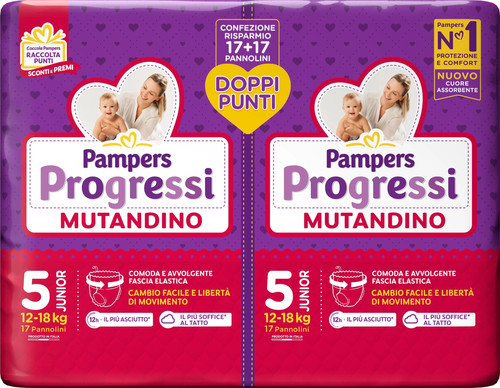 Pampers progressi mutandino - pampers,