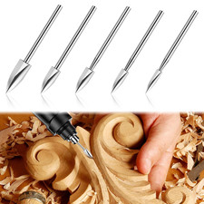 5 Pezzi Punte Da Trapano per Intaglio Del Legno, 3/4/5/6/8 Mm, Set Di Trapani pe