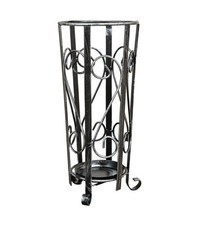 PORTAOMBRELLI IN FERRO BATTUTO, 50X25 CM