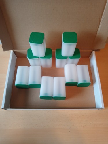 Tubo vuoto per - x, monete