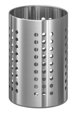 IKEA ORDNING Porta Utensili da Cucina, Acciaio Inox, 18 cm, 7 3/32" NUOVO
