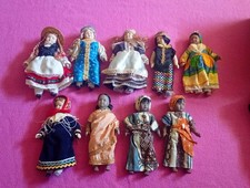 Bambole Dal Mondo Lotto Di 9