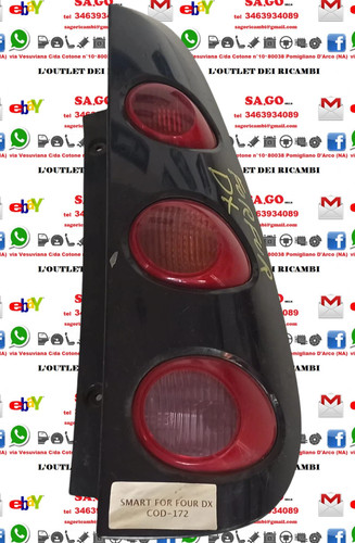 Stop fanale posteriore destro - stop,