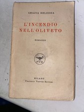 GRAZIA DELEDDA, L'INCENDIO