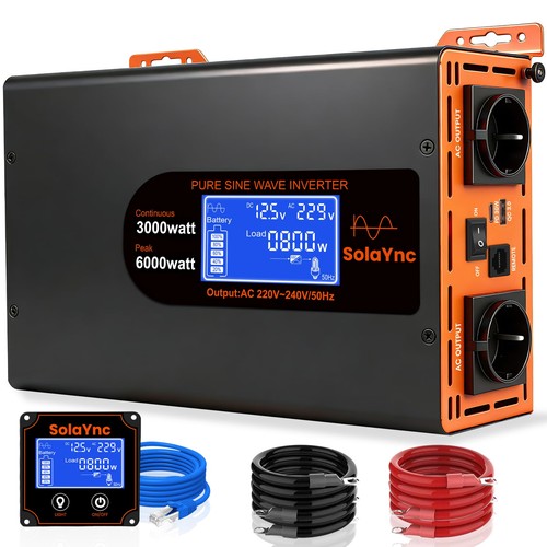 Solaync inverter 3000w - inverter, 3000w/6000w