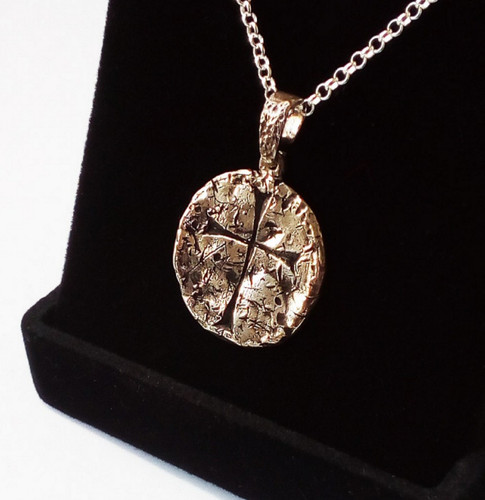 Collana croce templare uomo - collana,