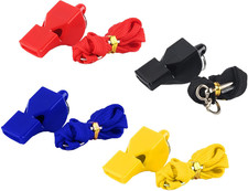 4 Pezzi Fischietto, Fischietto Da Allenamento Coach, Fischietto Arbitro Con Cord