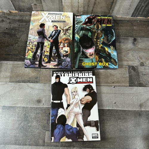 Lotto libri astonishing men - astonishing, x-men