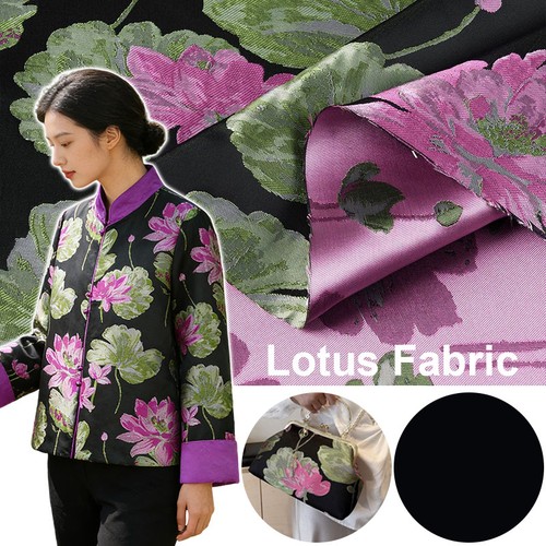 Tessuto jacquard tinto - , loto