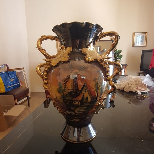 Vaso decorativo vintage con