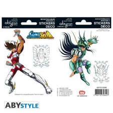 SET 4 ADESIVI SAINT SEIYA