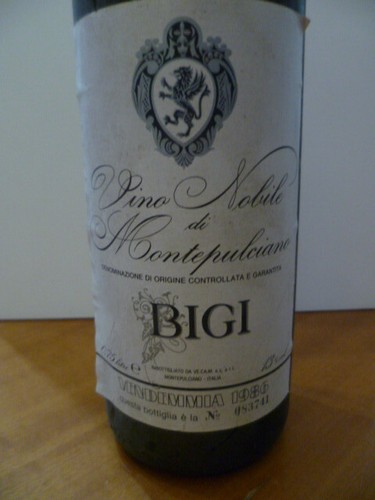 1986 vino nobile - vino,