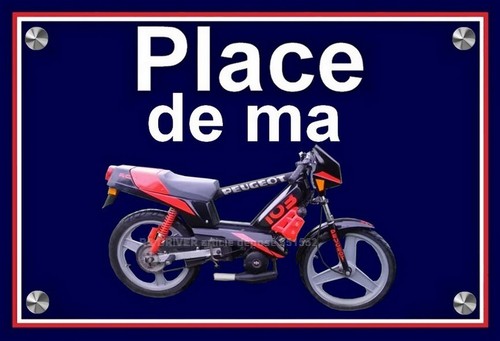 Plaque place ma - plaque, de