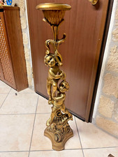 Colonna Portavasi in legno