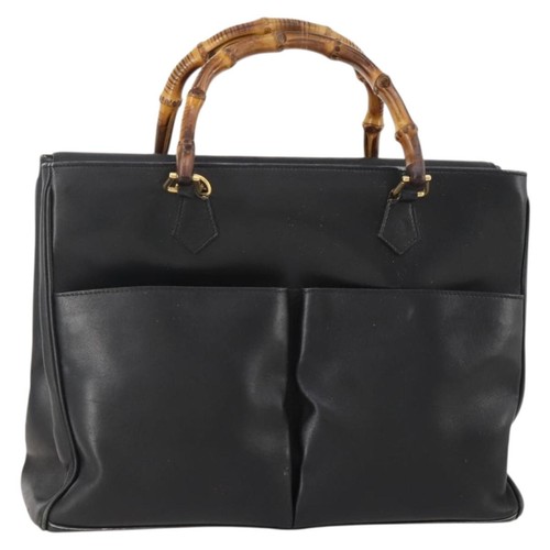 Gucci borsa tote bag bambù - tote,