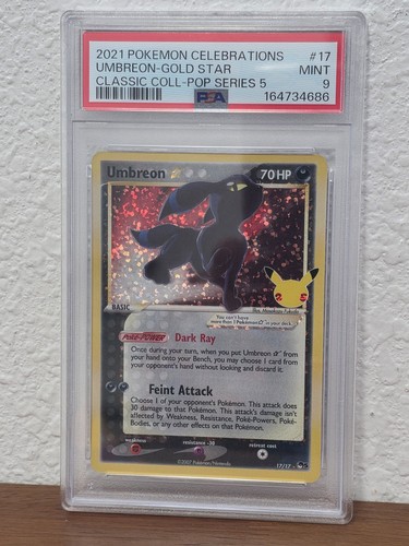 Umbreon gold star 17 - star, 17/17