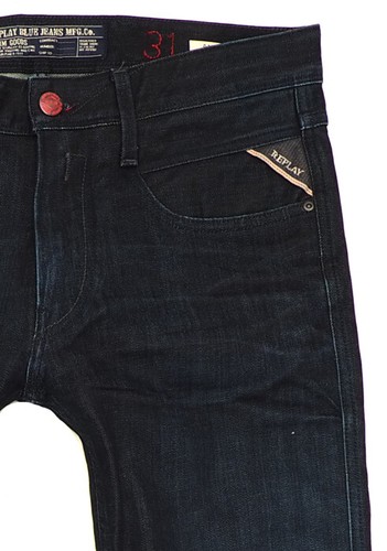 Replay anbass jeans - uomo, –