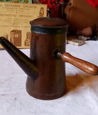 Cioccolatiera in rame antica