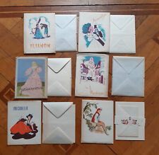 Carta da lettere vintage  prima metà 1900 Cartiera Italiana Torino 6 confezioni