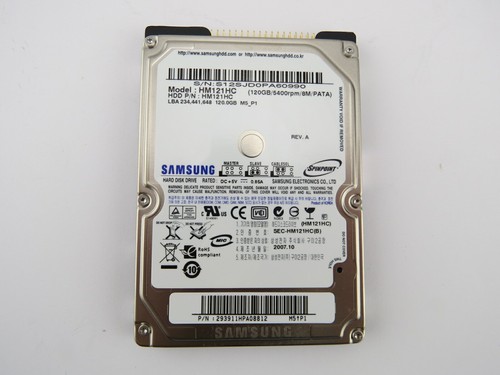 Hard disk samsung mod - disk, hm121hc